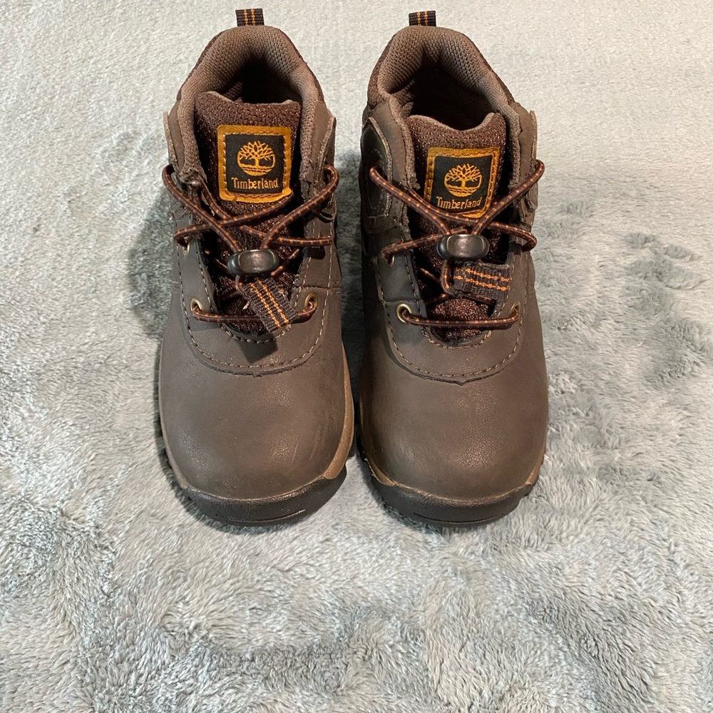 Timberland Kids Dark Brown Boots toddler sz. 8